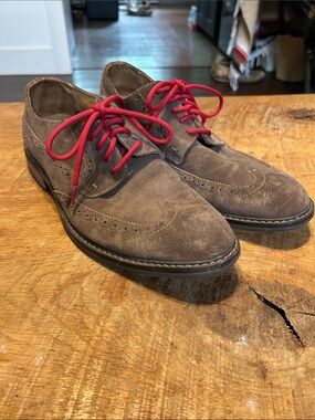 Vionic Bruno -Men’s brown suede dress shoe - 11